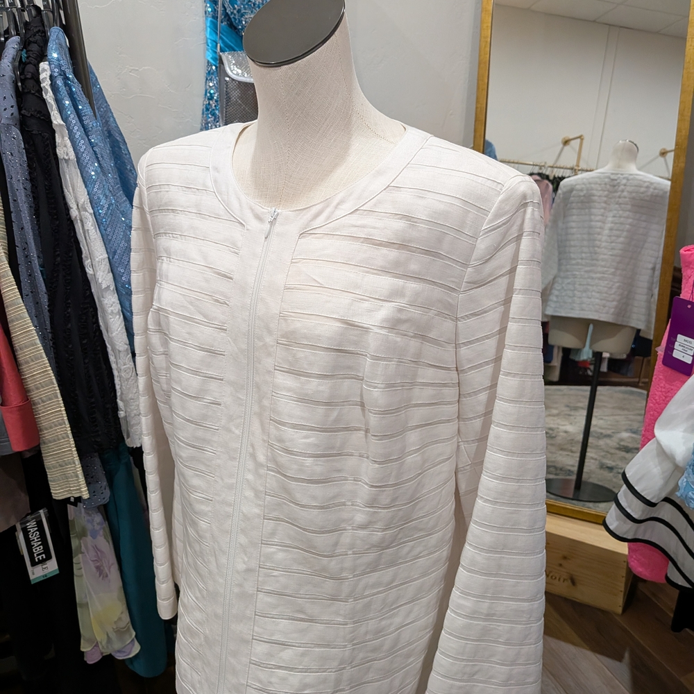 Lafayette 148 New York White Jacket